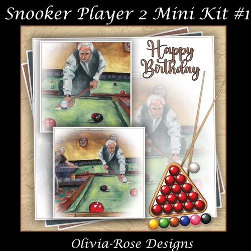 Snooker Player 2 Mini Kit #1    