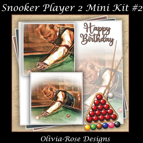 Snooker Player 2 Mini Kit #2    