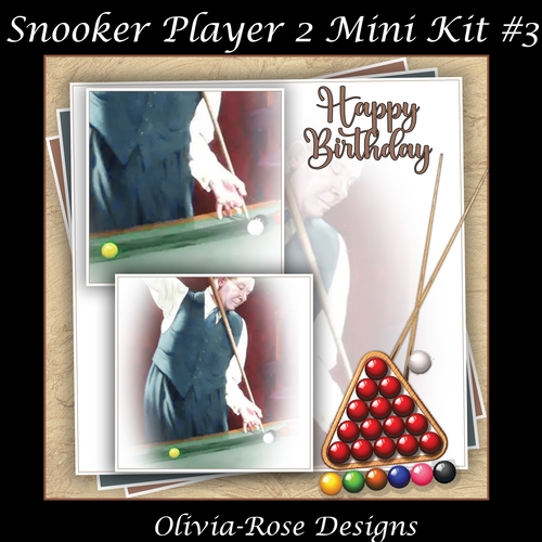 Snooker Player 2 Mini Kit #3   
