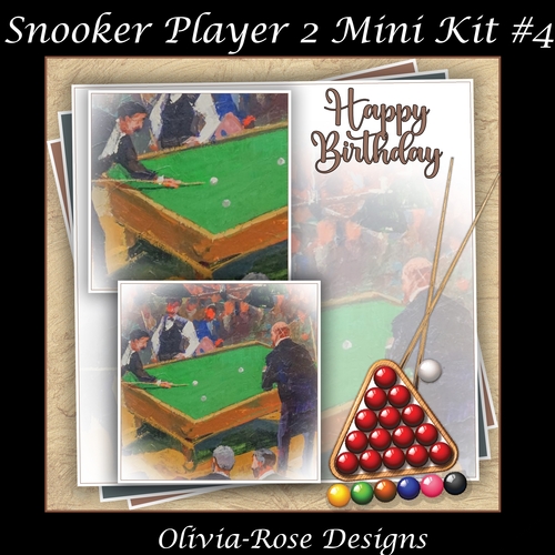 Snooker Player 2 Mini Kit #4   