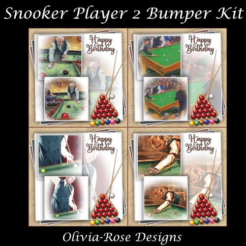 Snooker Player 2 Bumper Kit    