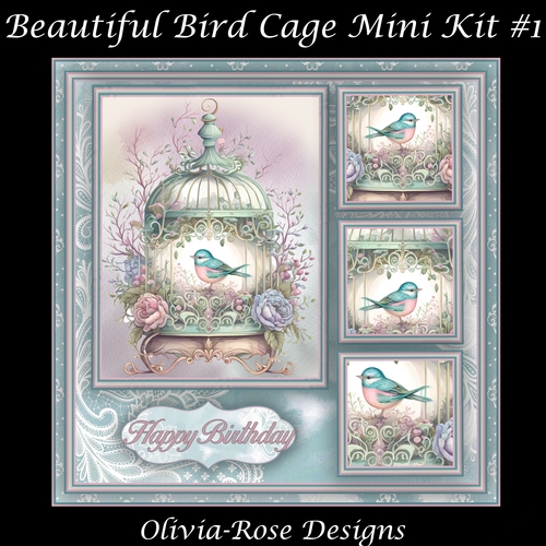 Beautiful Bird Cage Mini Kit #1