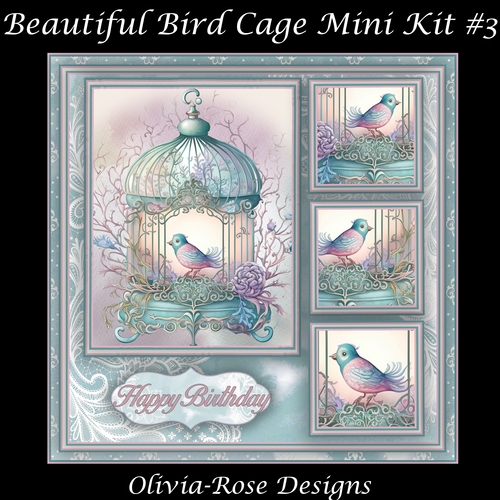 Beautiful Bird Cage Mini Kit #3