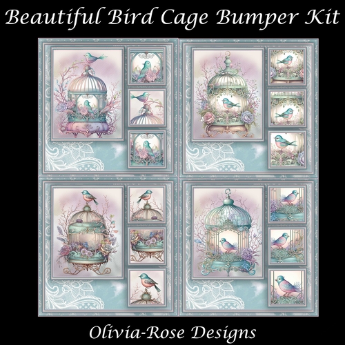 Beautiful Bird Cage Bumper Kit