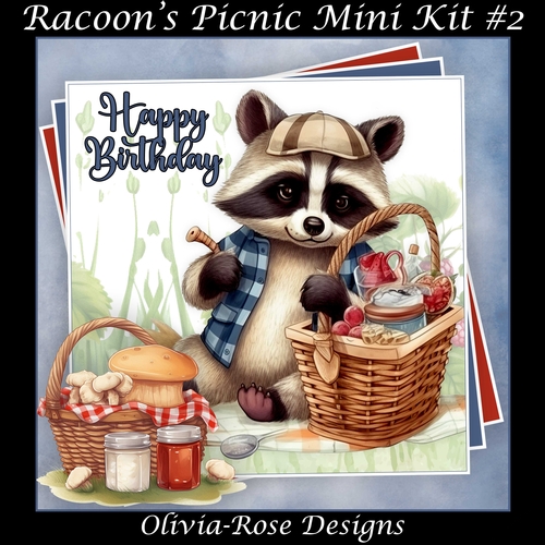 Racoons Picnic Mini Kit #2   