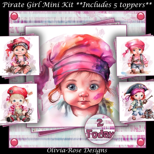 Pirate Girl Mini Kit 