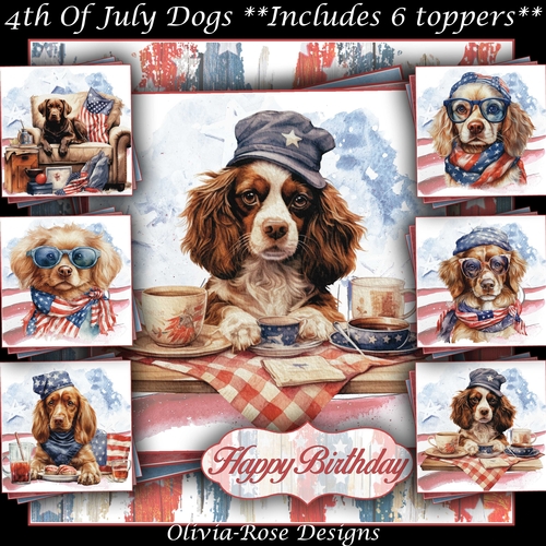 4th of July Dogs   
