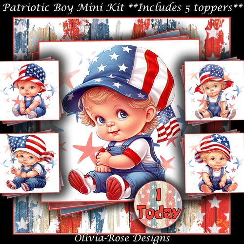 Patriotic Boy Mini Kit 