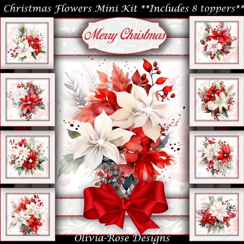 Christmas Flower Mini Kit  