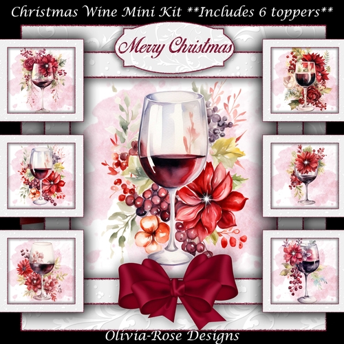 Christmas Wine Mini Kit  