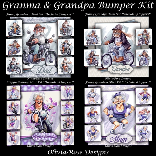 Grandma & Grandpa Bumper Kit