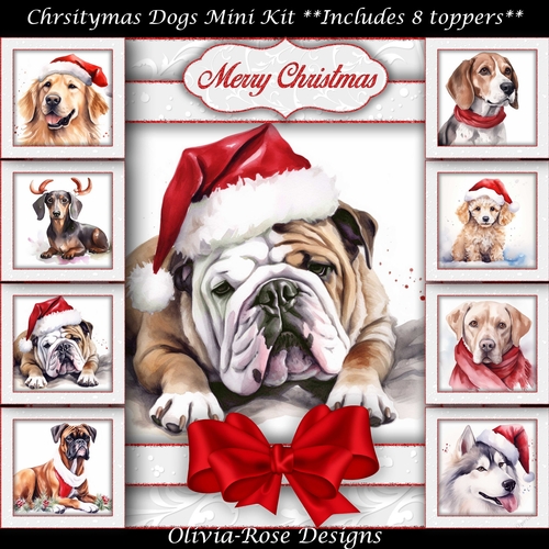 Christmas Dogs Mini Kit 