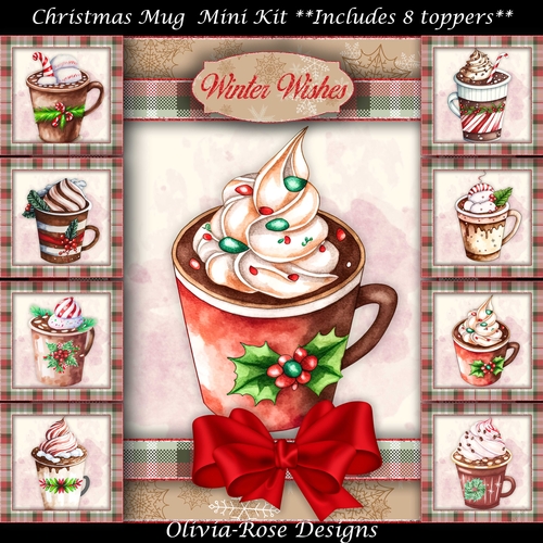 Christmas Mugs Mini Kit 