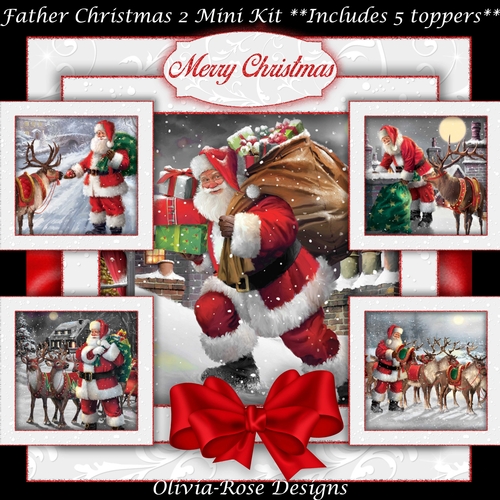 Father Christmas 2 Mini Kit  