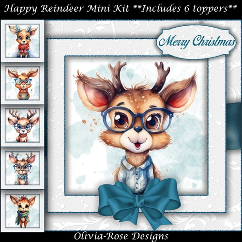 Happy Reindeer Mini Kit  