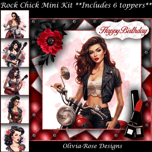 Rock Chick  Mini Kit     7X7