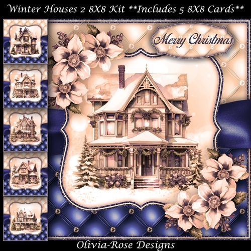  Winter Houses 2 8X8 Kit 