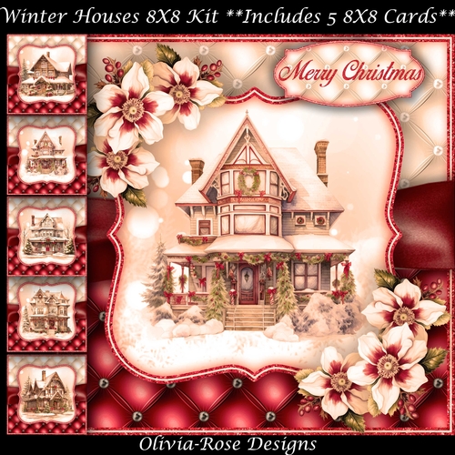 Winter Houses 8X8 Kit 