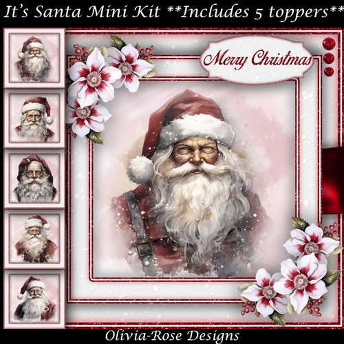 Its Santa Mini Kit   7X7