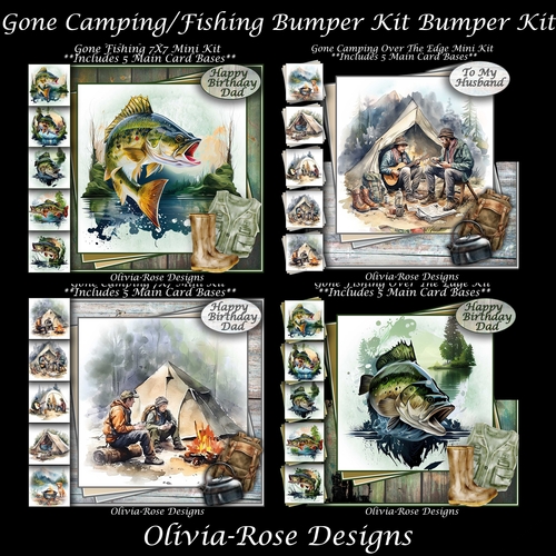 Gone Camping/Fishing Bumper Kit   