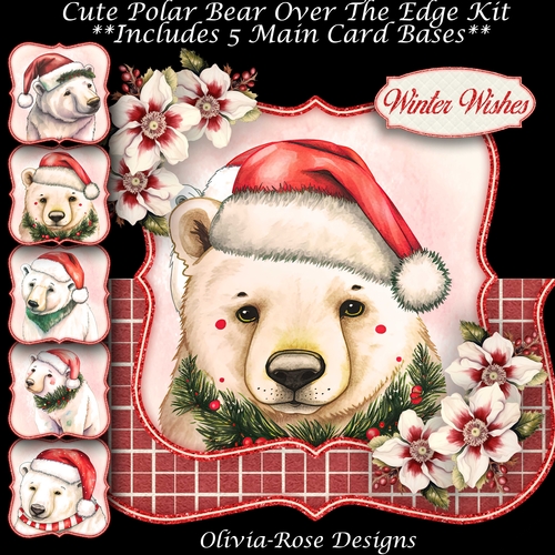 Cute Polar Bear Over The Edge Kit   