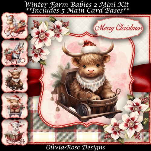 Winter Farm Babies 2 Mini Kit   