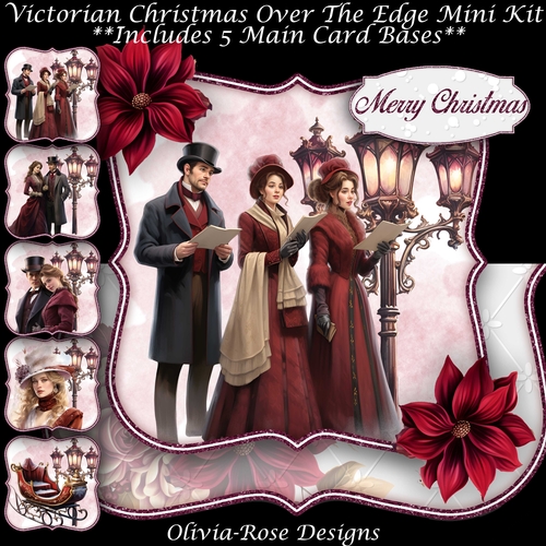 Victorian Christmas Over The Edge Mini Kit   
