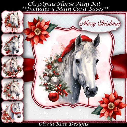 Christmas Horse Mini Kit   