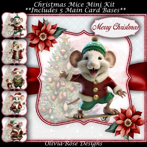 Christmas Mice Mini Kit   