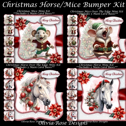 Christmas Mice/Horse Bumper Kit