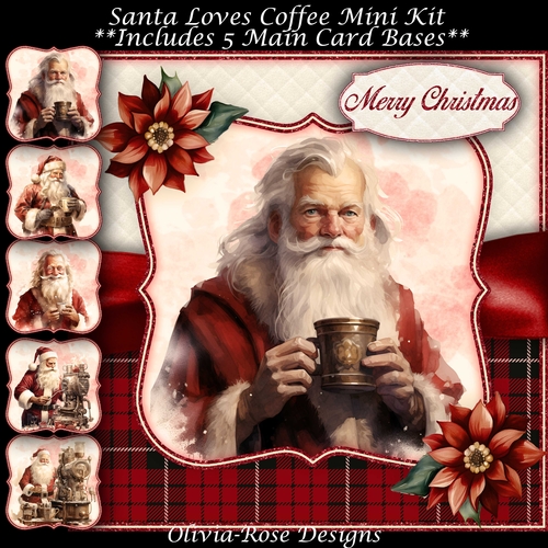 Santa Loves Coffee   