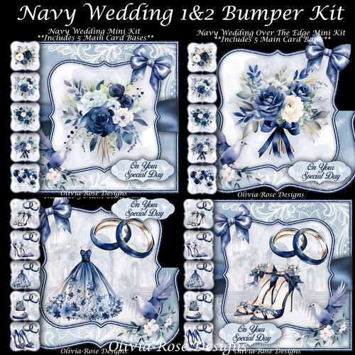 Navy Wedding 1&2 Bumper Kit