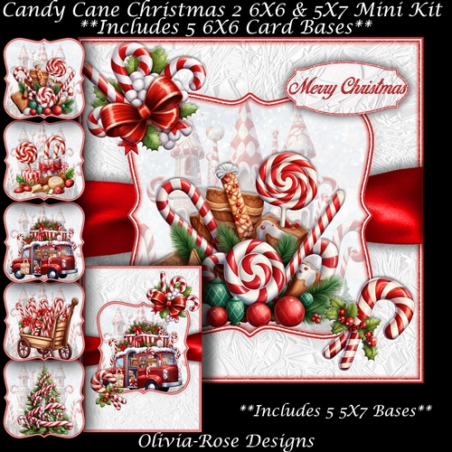 Candy Cane Christmas 2 Mini Kit 