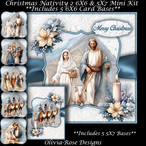 Christmas Nativity 2 Mini Kit 