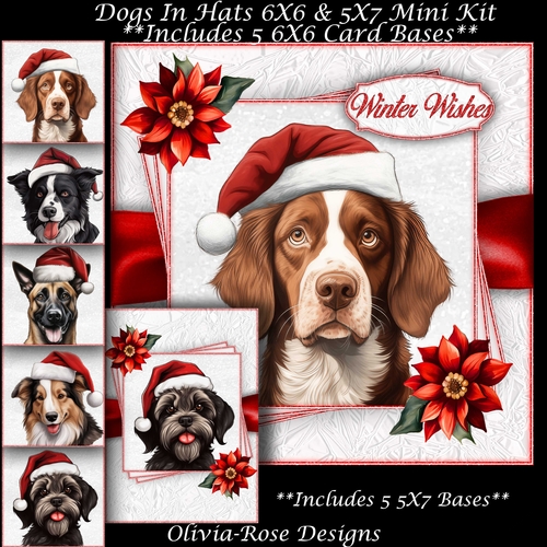 Dogs In Hats  Mini Kit    