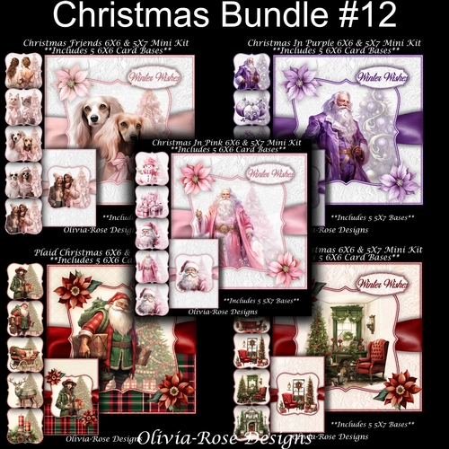 Christmas Bundle #12  **5 KITS INCLUDED**