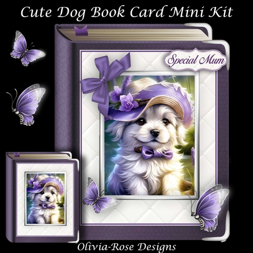 Cute Dog Book Mini Kit  