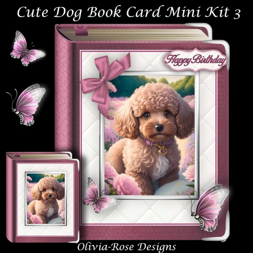 Cute Dog Book Mini Kit 3  