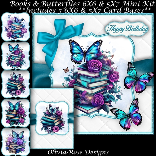 Books & Butterflies Mini Kit 