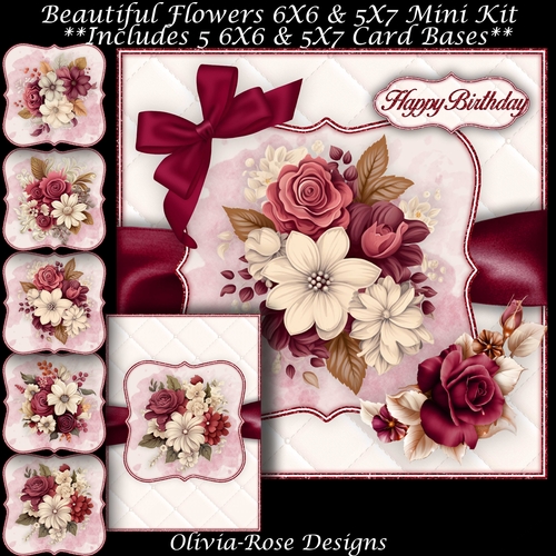 Beautiful Flowers Mini Kit   