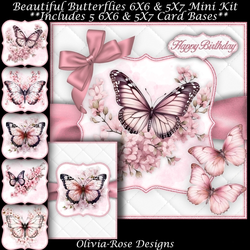 Beautiful Butterflies Mini Kit   