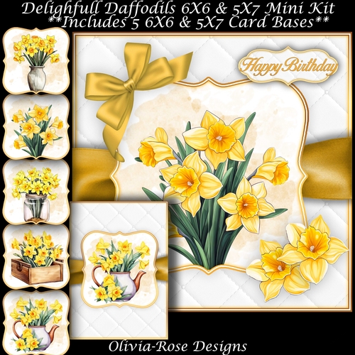 Delightful Daffodils Mini Kit    