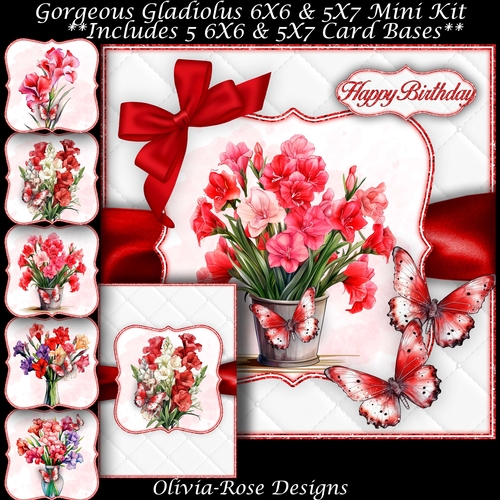 Gorgeous Gladiolus Mini Kit    