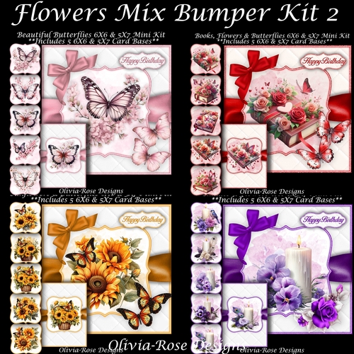 Flowers Mix Bumper Kit 2
