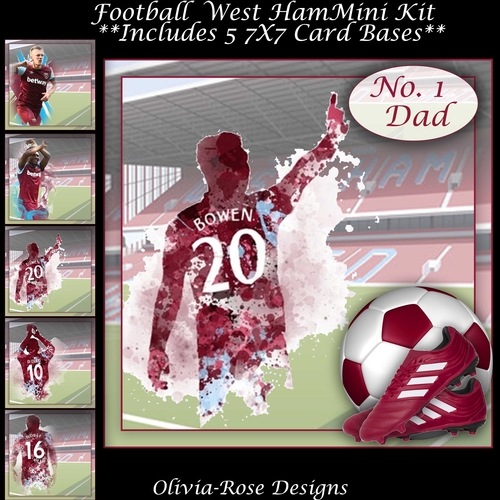 Football West Ham Mini Kit  7X7