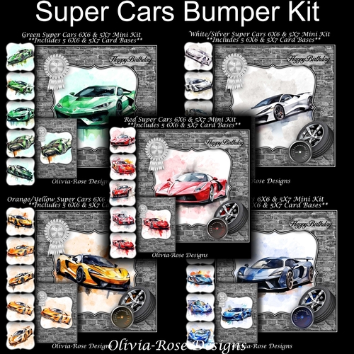 Super Cars Bumper Kit
