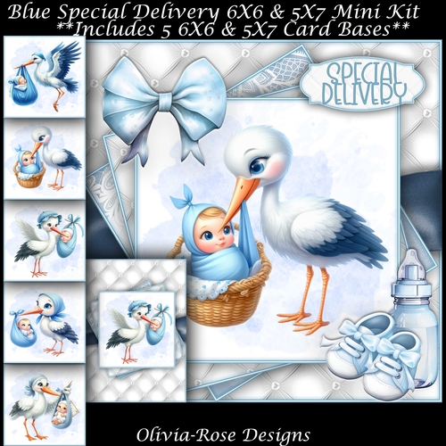 Blue Special Delivery Mini Kit 