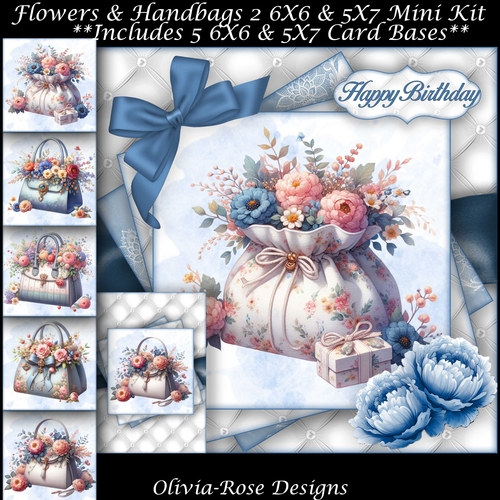 Flowers & Handbags 2 Mini Kit 