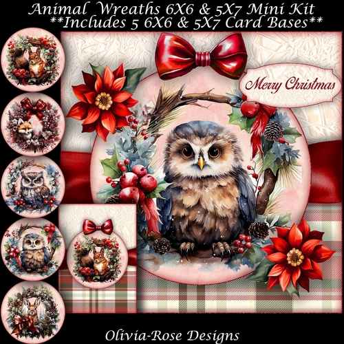 Animal Wreaths Mini Kit 