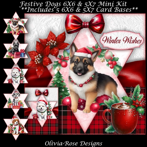Festive Dogs Mini Kit 